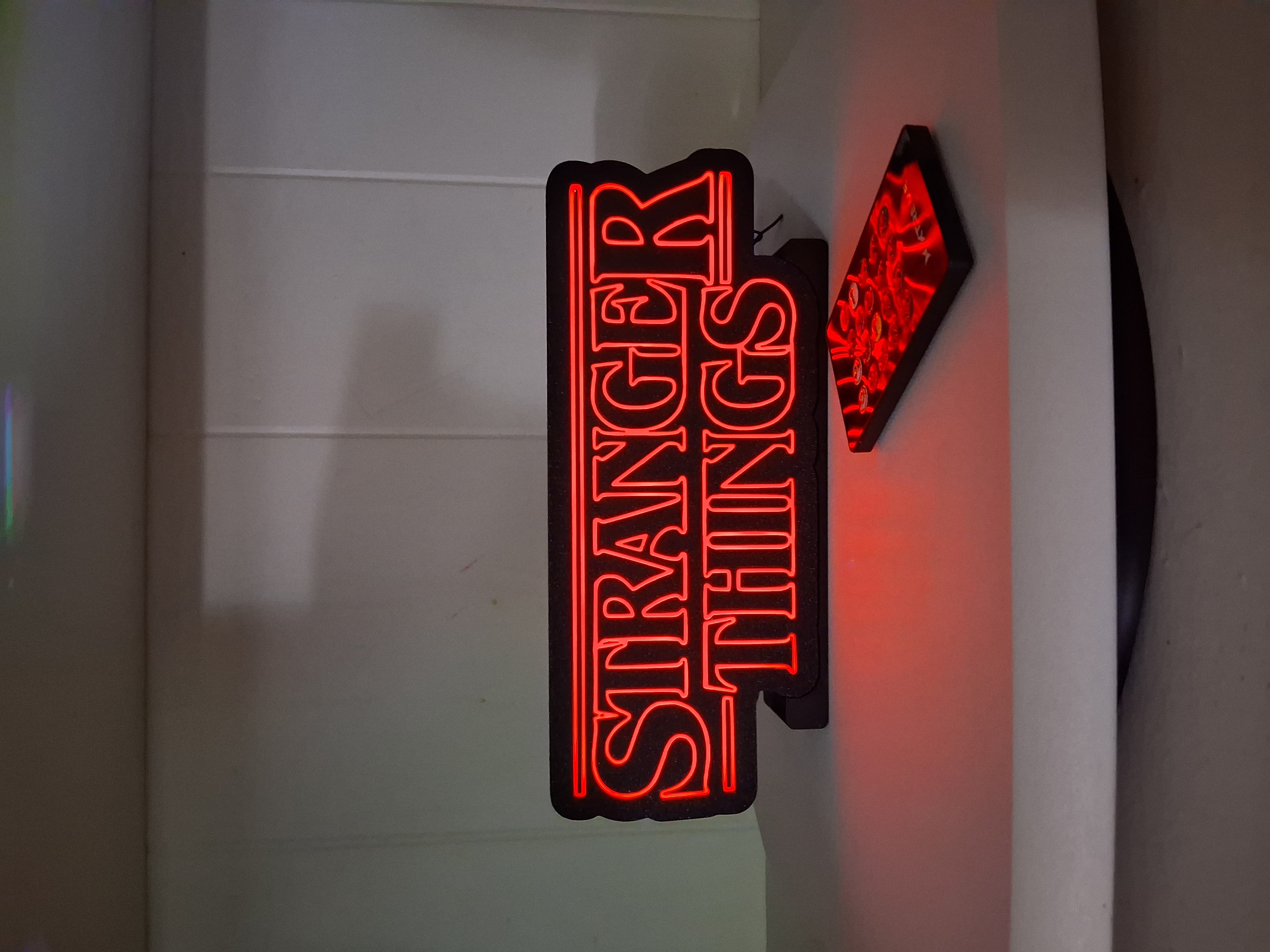 Stranger Things LED light box – custom 3D printed – Lit Layer Creations